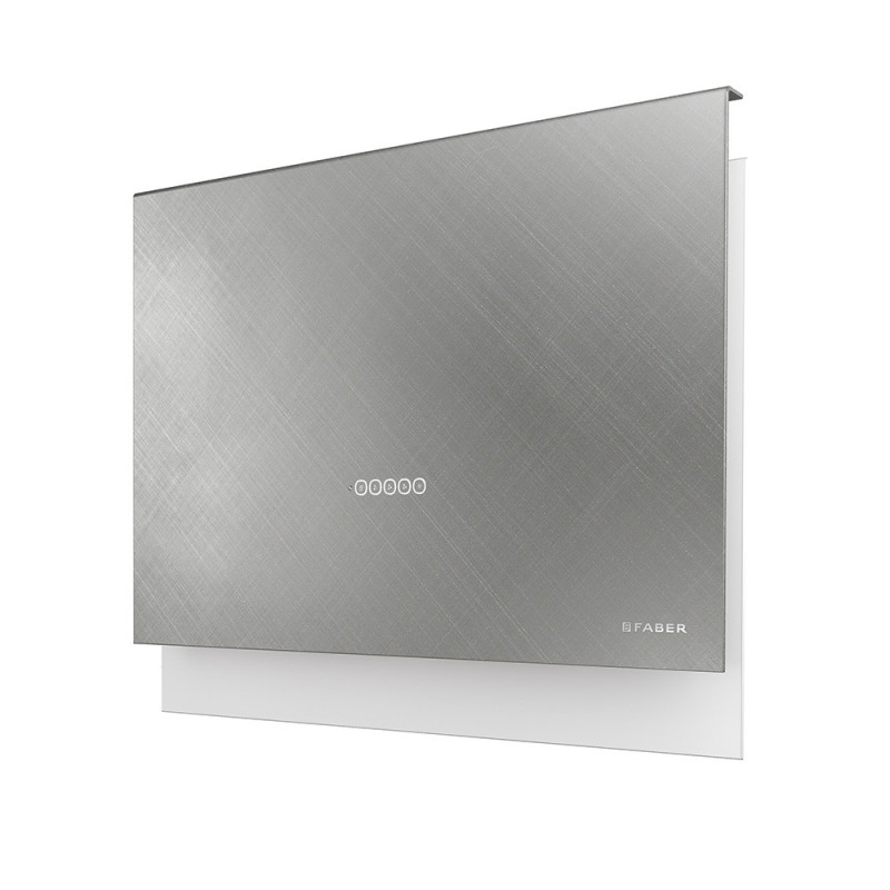 FABER S.p.A. Talika CT A80 Cappa aspirante a parete Titanio 560 m³/h