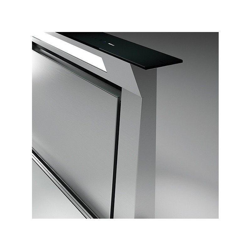 Falmec Down Draft Aspirazione verso il basso Nero Acciaio inox C