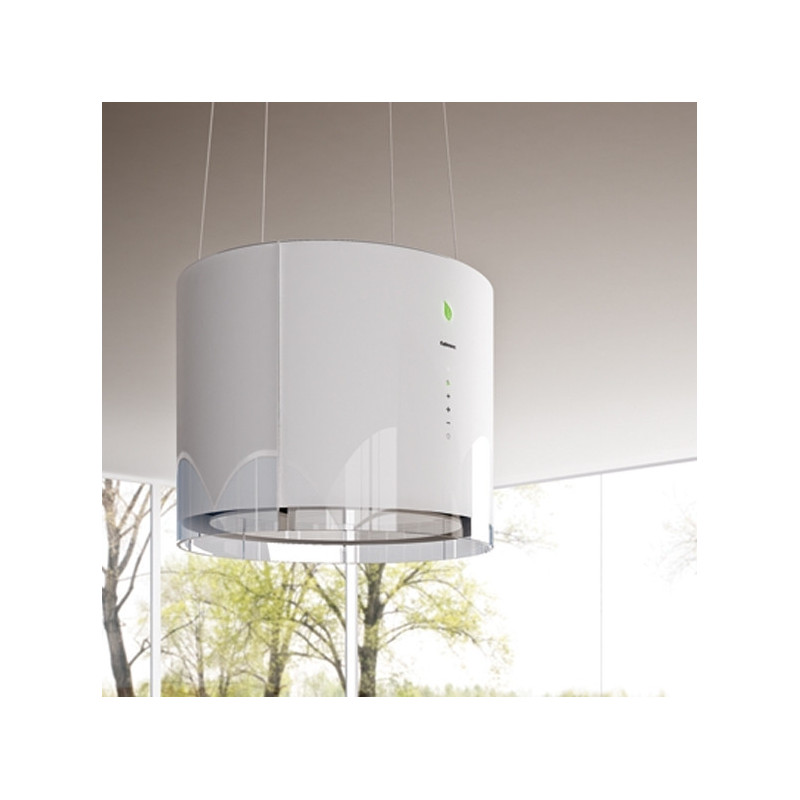 Falmec Eolo E.ion Cappa Aspirante A Isola Bianco 450 M³/h