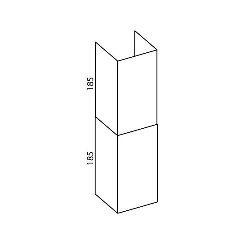 Falmec KCVJN.00No3 Accessorio Per Cappa Estensione Del Condotto Della Cappa Da Cucina