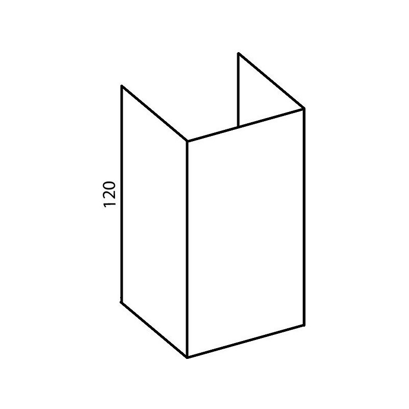 Falmec KCVJN.01No3 accessorio per cappa Estensione del condotto della cappa da cucina