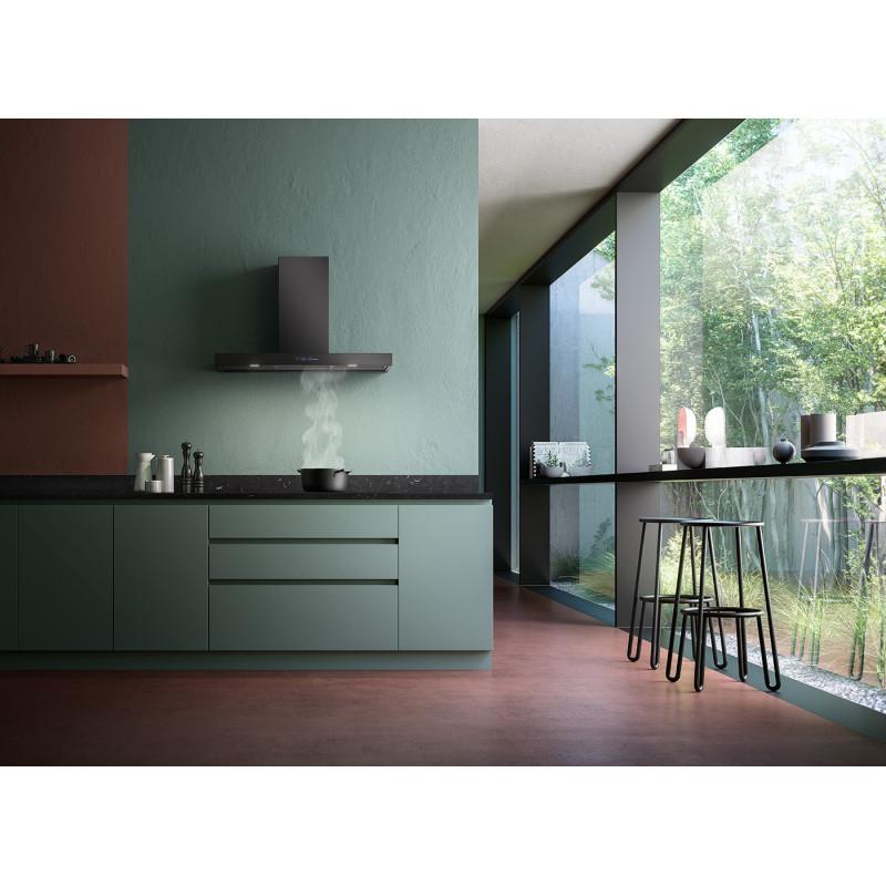 Falmec Mercurio Black Cappa Aspirante A Parete Nero 600 M³/h B