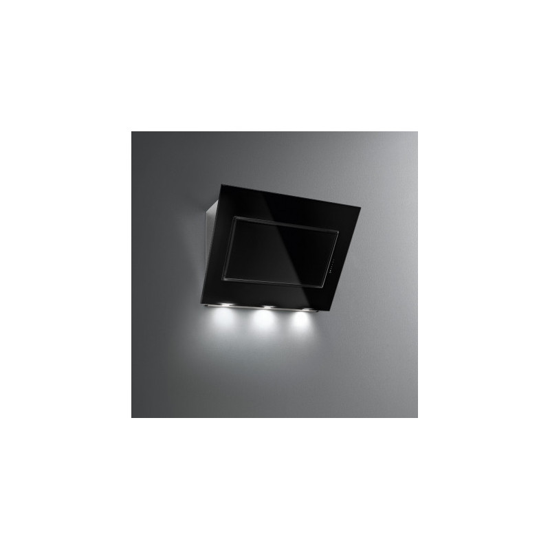 Falmec Quasar Cappa Aspirante A Parete Nero 800 M³/h A