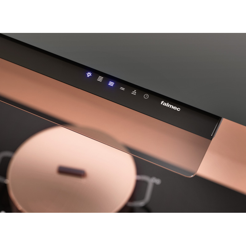 Falmec Virgola Touch Integrato Acciaio Inox 800 M³/h A