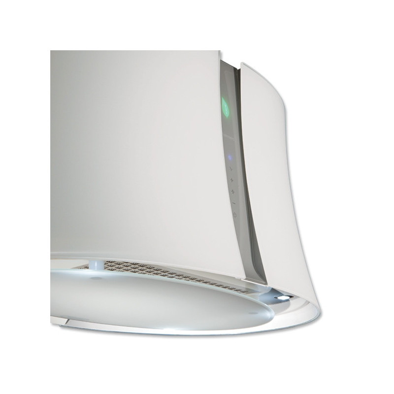 Falmec Zephiro E.ion Cappa Aspirante A Isola Bianco 450 M³/h