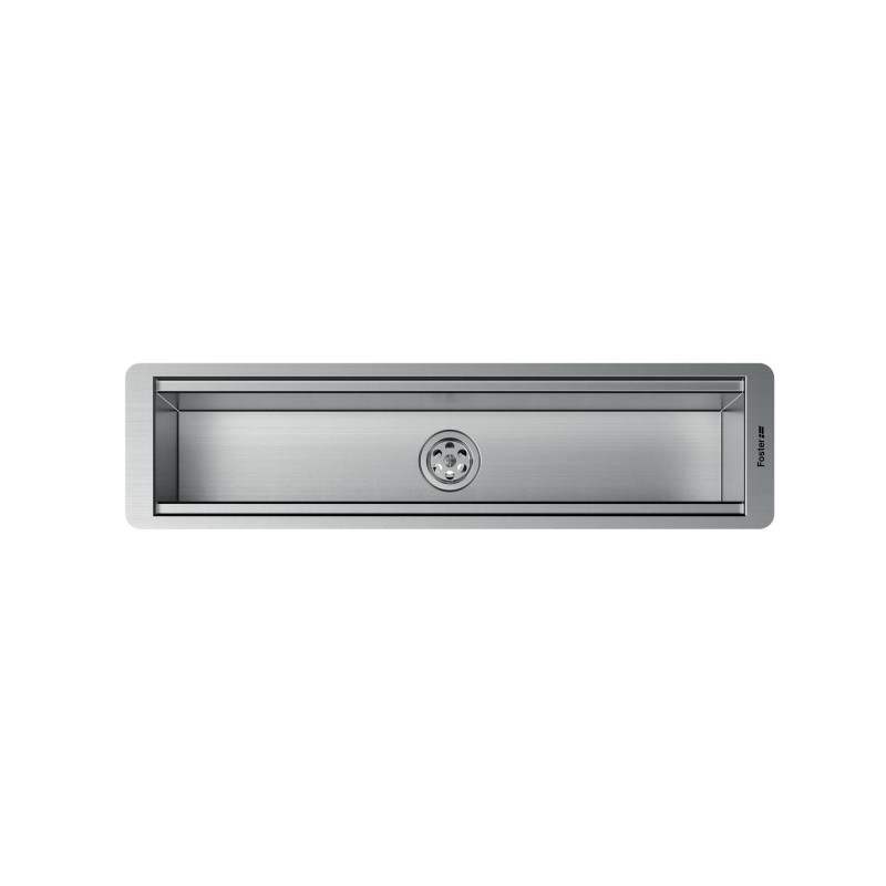 Foster 3024 801 Lavello Sottopiano Rettangolare Acciaio Inox