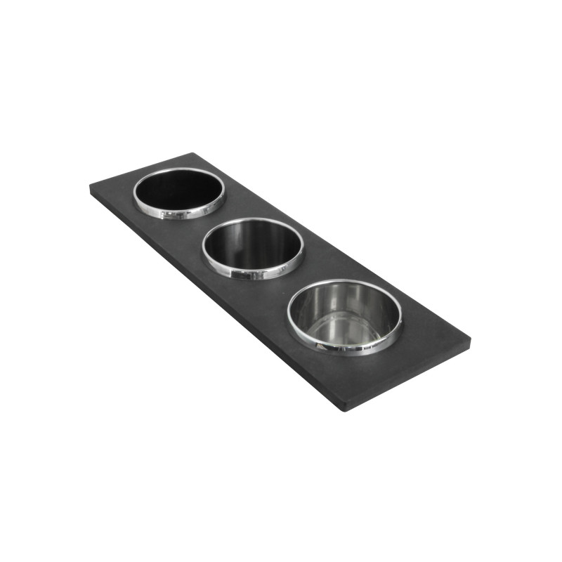 Foster 8100 621 Supporto Nero Acciaio inox 1 pz