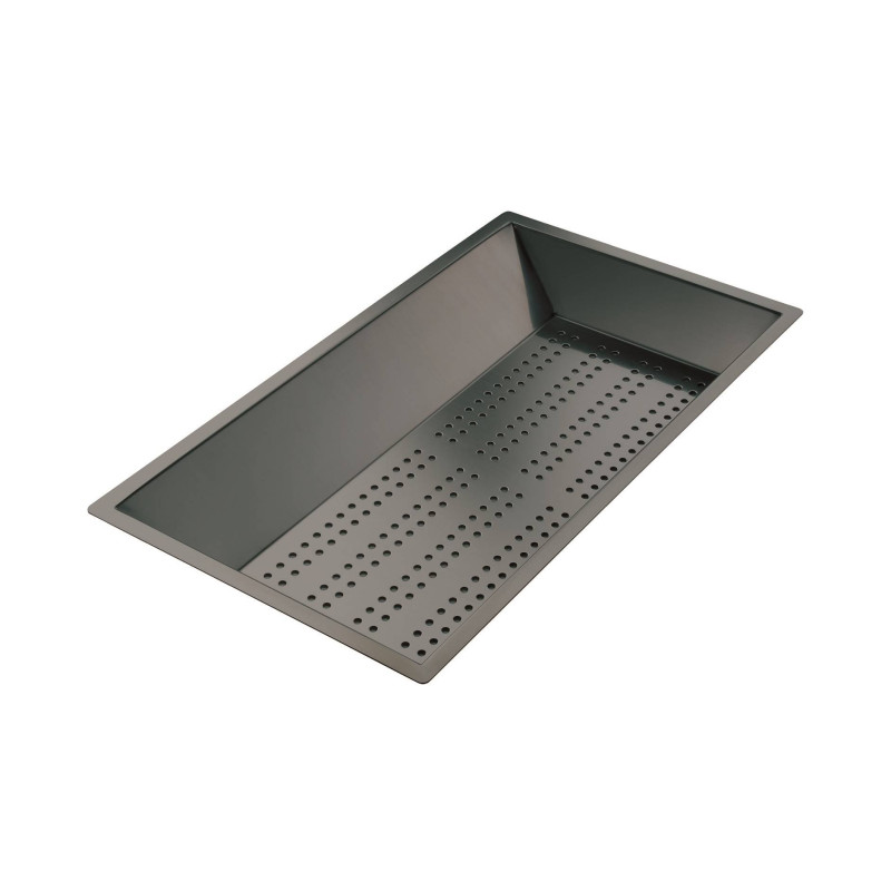 Foster 8151006 Cestino E Vassoio Per Lavello Scolapiatti Da Lavandino Acciaio Inox Metallico