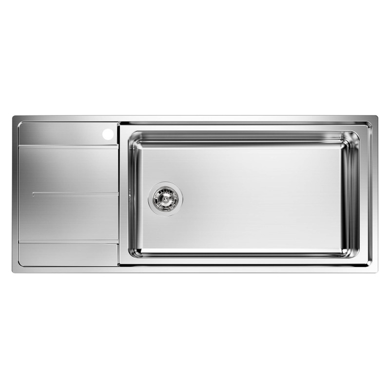 Foster Evo Lavello Montato Su Piano Rettangolare Acciaio Inox