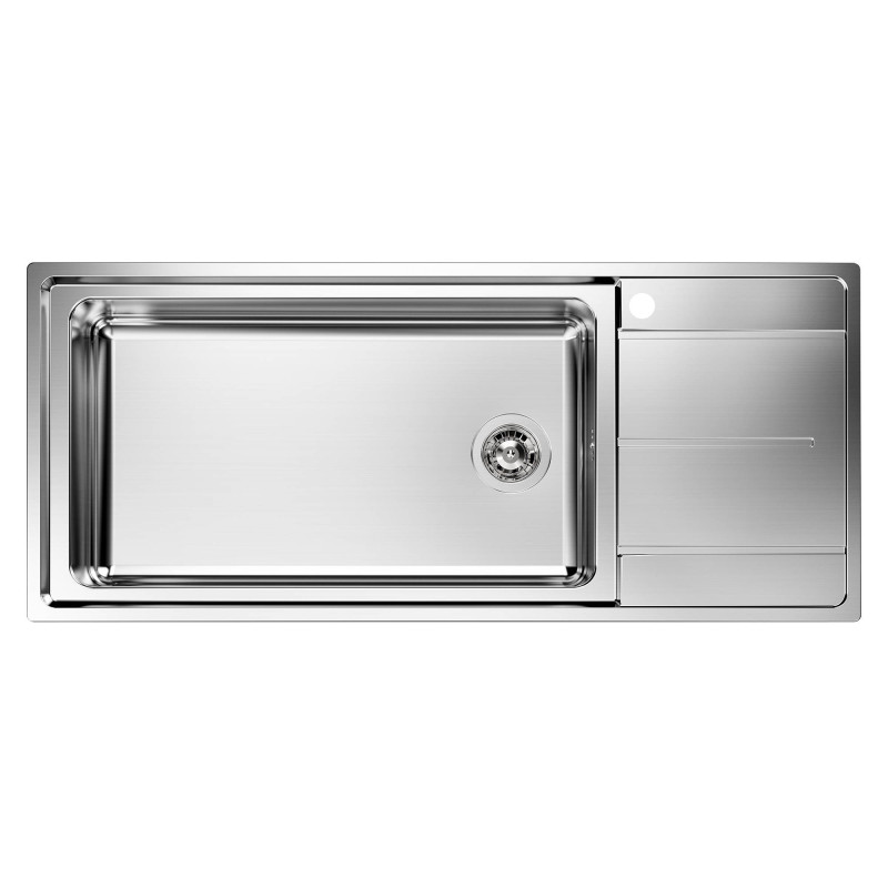 Foster Evo Lavello Montato Su Piano Rettangolare Acciaio Inox