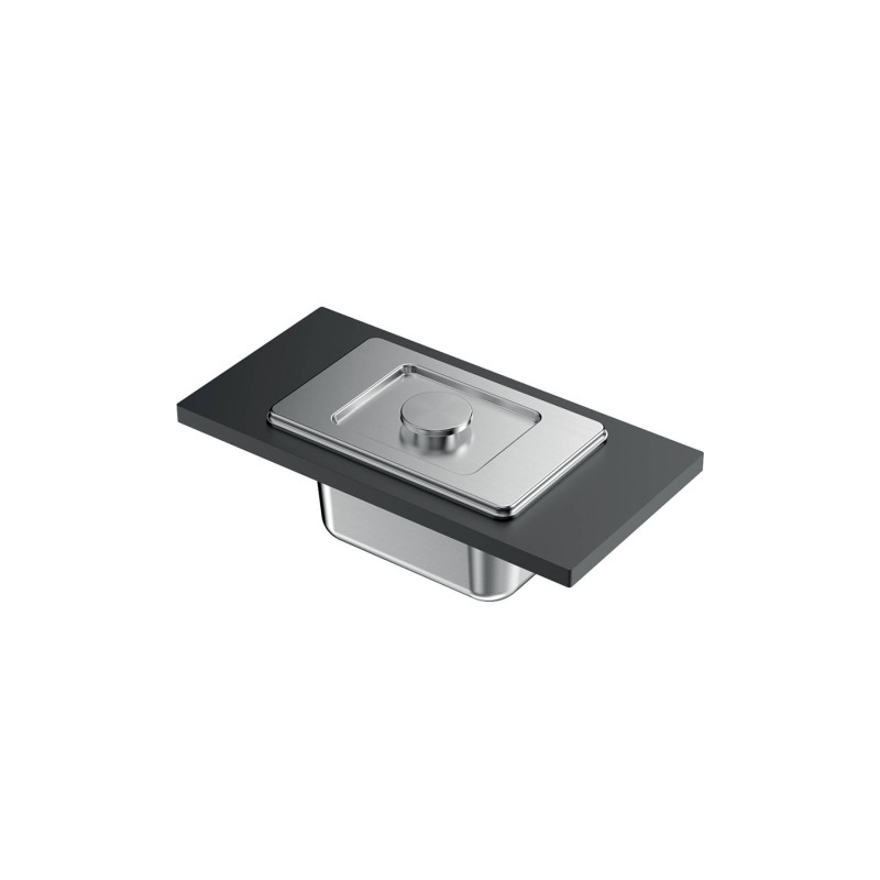 Foster Kit "E" Supporto Nero Acciaio Inox Acciaio Inox 1 Pz