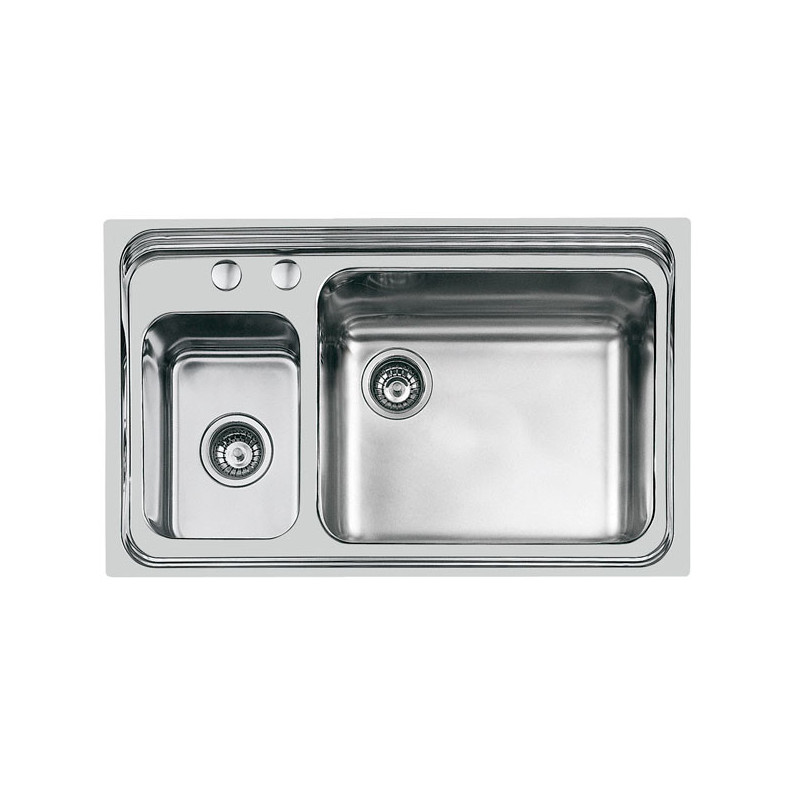 Foster Triplo Invaso.2V.52.Q4 Lavello Sottopiano Rettangolare Acciaio Inox