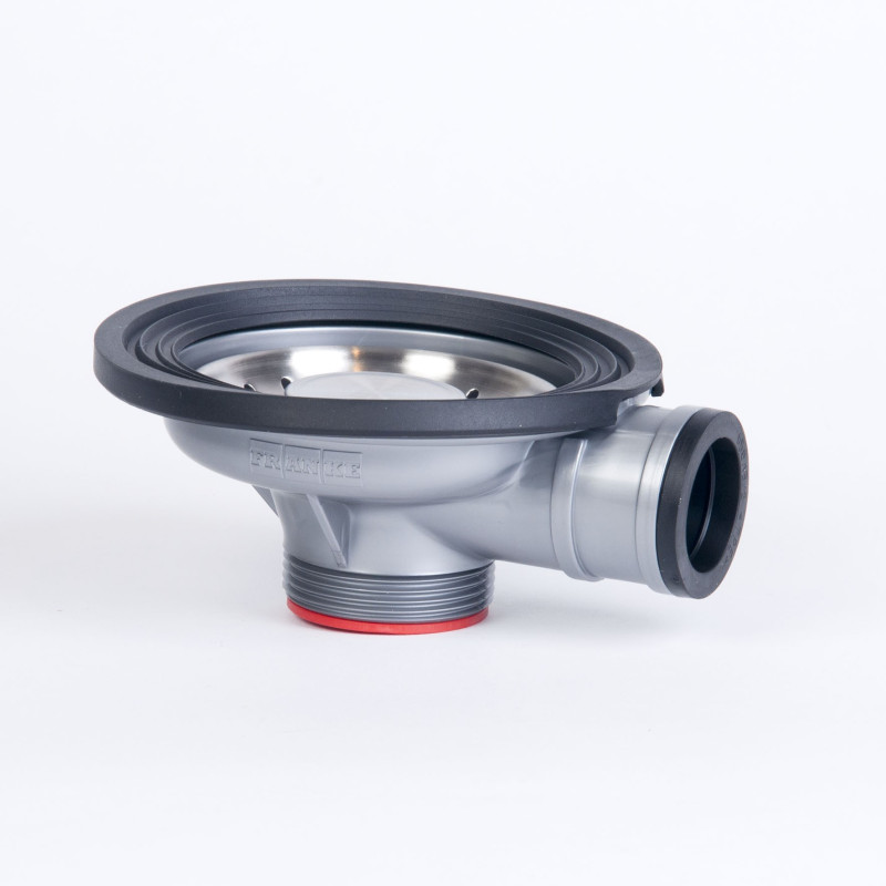 Franke 112.0049.415 Scarico A Pavimento Scarico Da Pavimento Del Corpo Orizzontale Nero Acciaio Inox