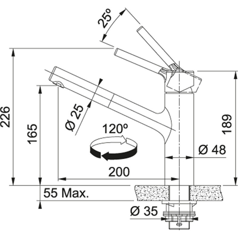 Franke 750370 Acciaio Inox