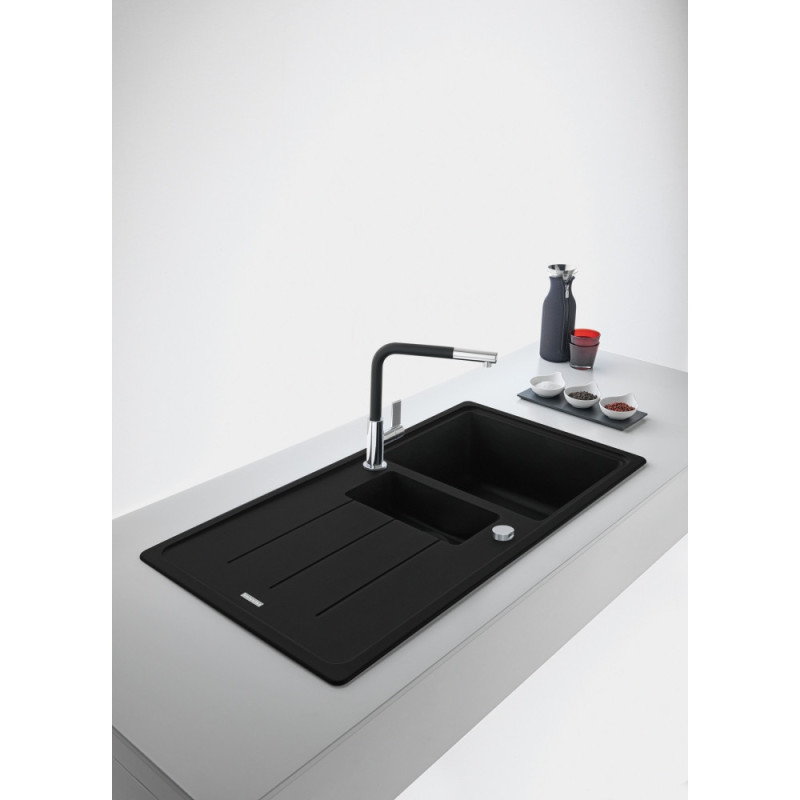 Franke Boston BFG 651 Lavello Montato Su Piano Rettangolare Fragranito