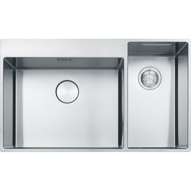 Franke BWX 220-54-27 TL Lavello Montato Su Piano Rettangolare Acciaio Inox
