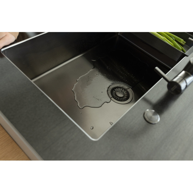 Franke BXM 210/110-68 Lavello Montato Su Piano Rettangolare Acciaio Inox