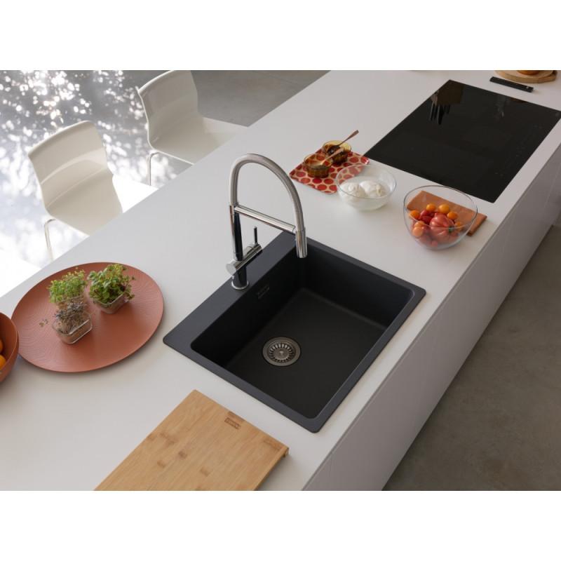 Franke Centro MRG 610-54 FTL Lavello montato su piano Rettangolare Fragranito