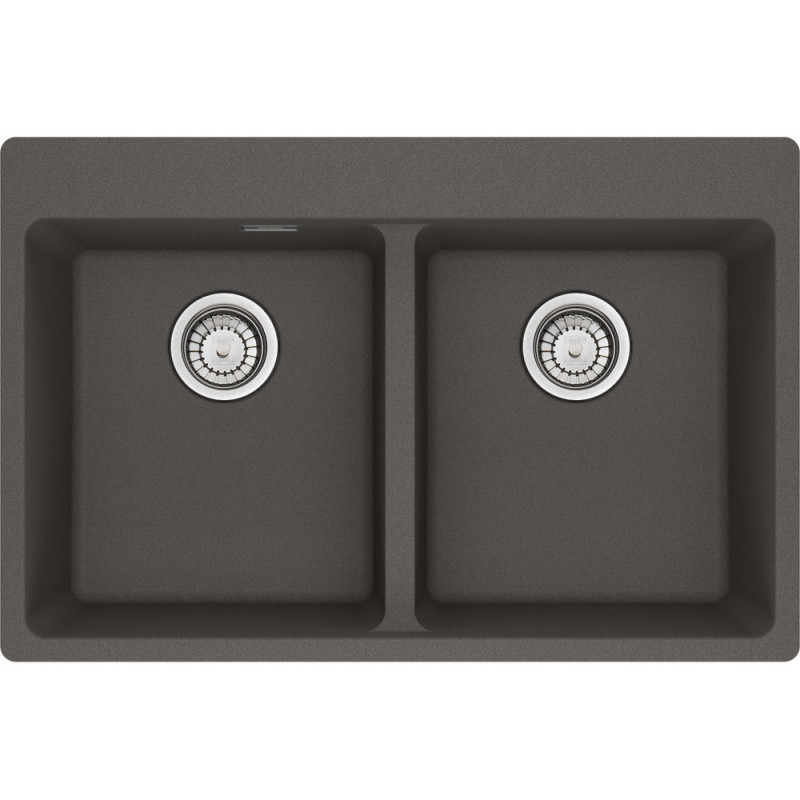 Franke Centro MRG 620-34-34 FTL Lavello Montato Su Piano Rettangolare Fragranito