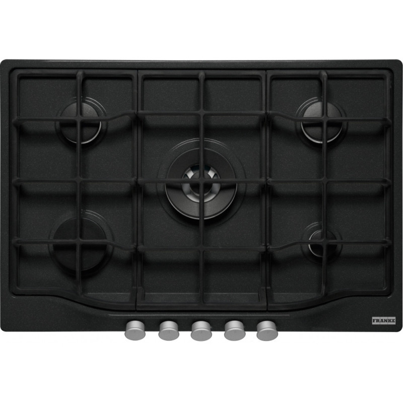 Franke Country FCH 750 BK Nero Da Incasso 75 Cm Gas 5 Fornello(i)