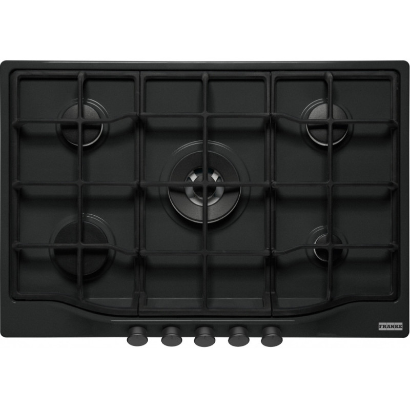 Franke Country FCH 750 MB Nero Da incasso 75 cm Gas 5 Fornello(i)