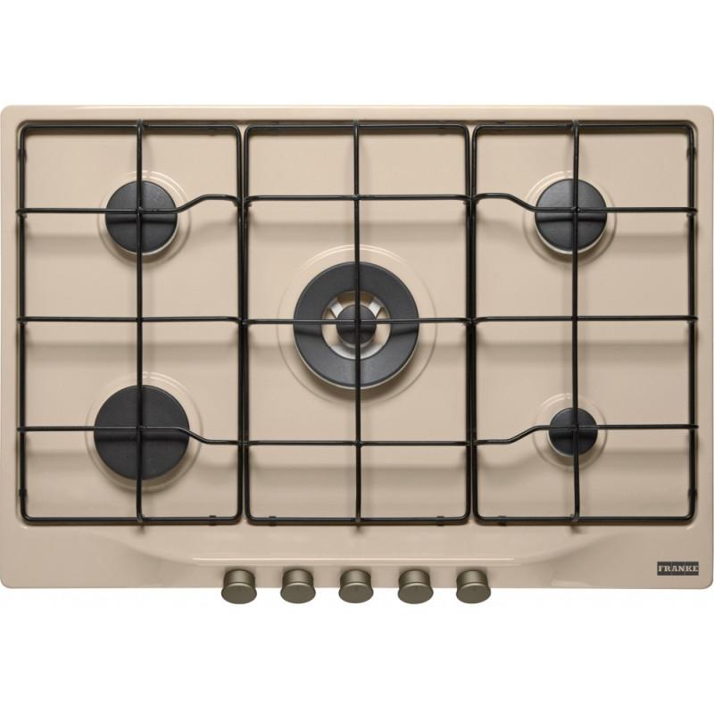 Franke Country FCH 750 OA Nero Crema Da Incasso 75 Cm Gas 5 Fornello(i)