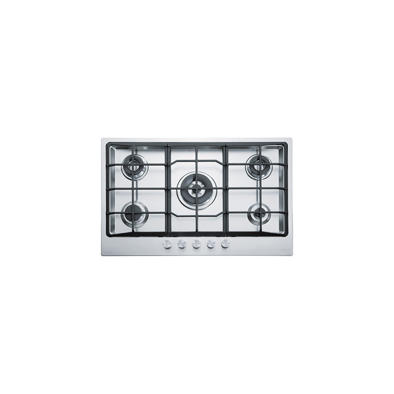 Franke FHNE 805 4G TC XS C Acciaio inox Da incasso 80 cm Gas 5 Fornello(i)