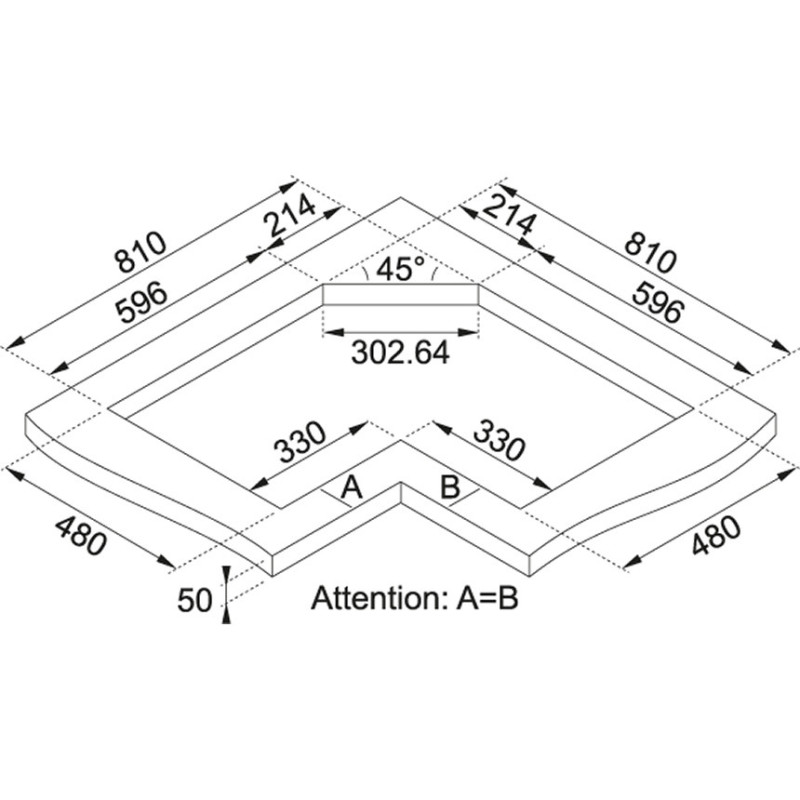 Franke FHNE COR 4 3G TC XS C Acciaio Inox Da Incasso Gas 4 Fornello(i)