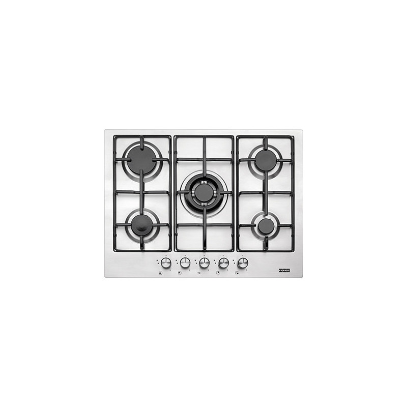 Franke FHNL 705 4G TC XS E Acciaio Inox Da Incasso Gas 5 Fornello(i)