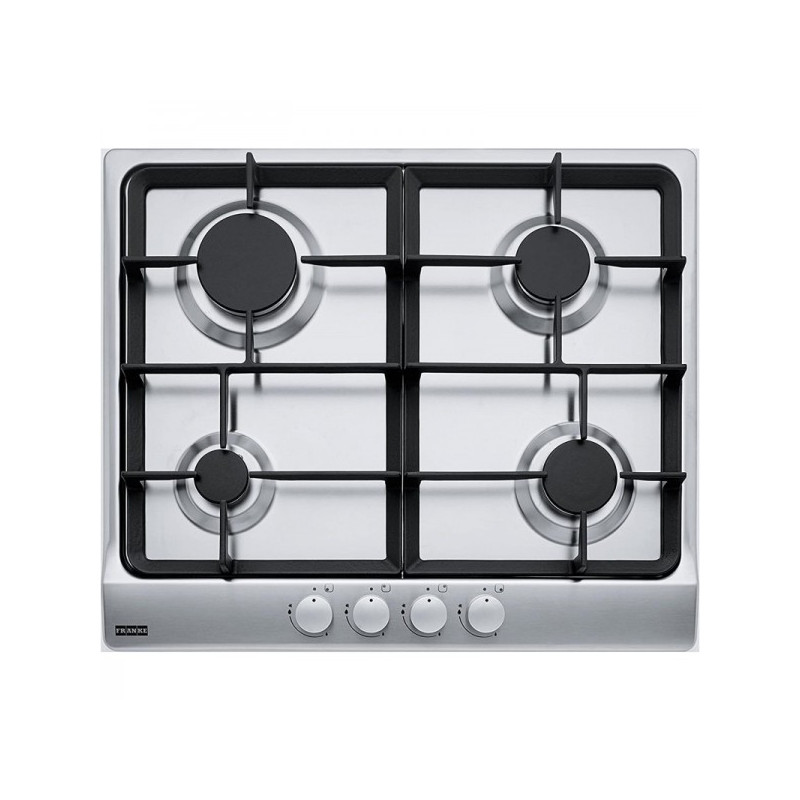 Franke FHSL 604 4GAV XS C Acciaio inox Da incasso 60 cm Gas 4 Fornello(i)