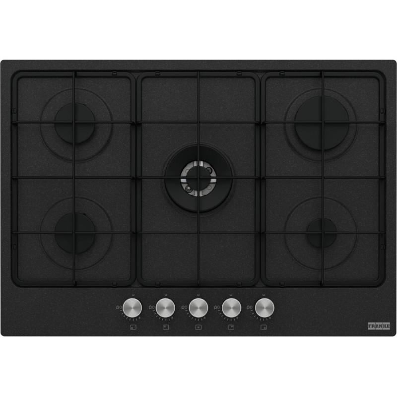 Franke FHSM 755 4G DC ON E Nero Da Incasso 73 Cm Gas 5 Fornello(i)