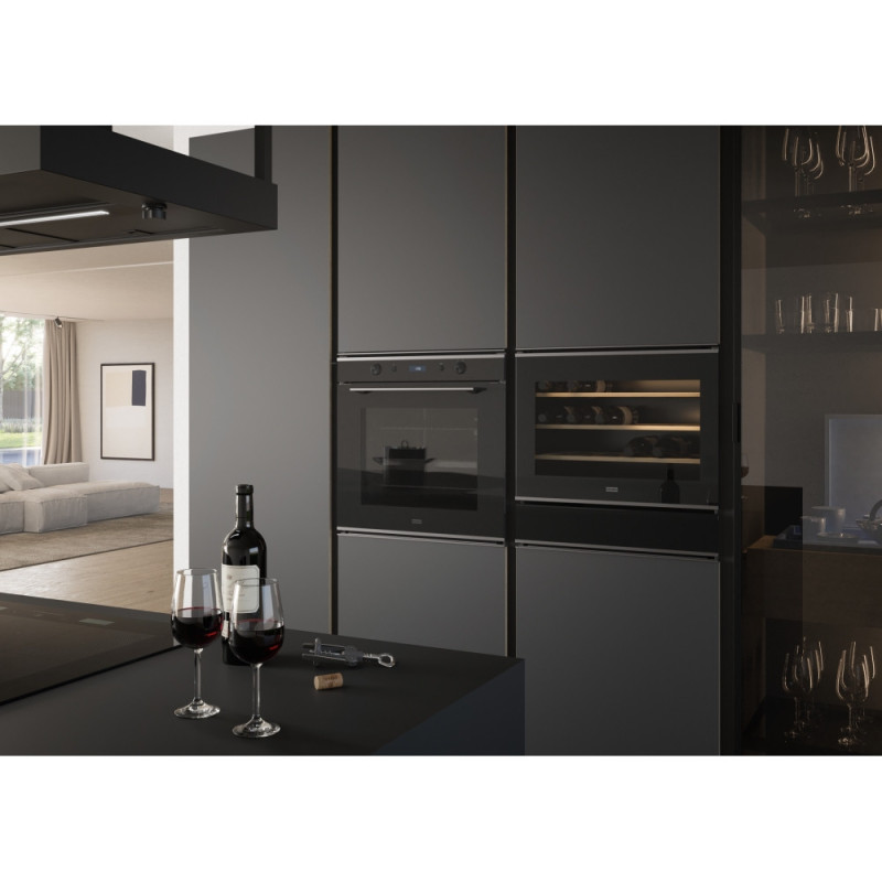 Franke FMY 24 WCR N XS Cantinetta Vino Con Compressore Da Incasso Nero Acciaio Inox 24 Bottiglia/bottiglie
