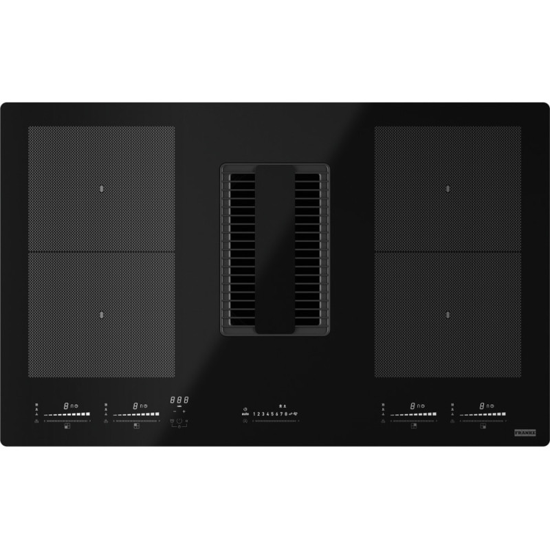 Franke FMY 839 HE Nero Da Incasso 83 Cm Piano Cottura A Induzione 4 Fornello(i)