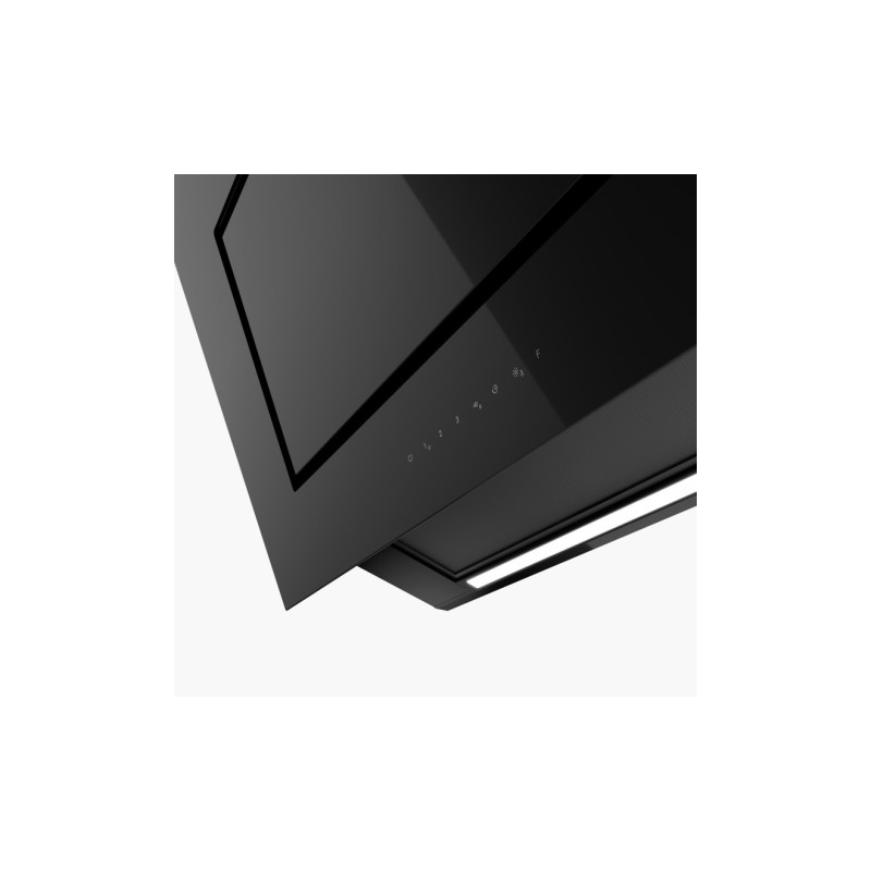 Franke FMYPERPROBKF90 Cappa Aspirante A Parete Nero 450 M³/h A++