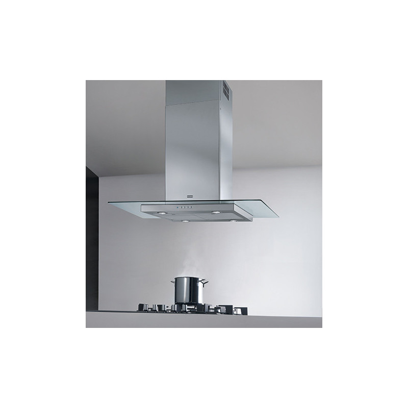 Franke Glass Linear FGL 925 I XS NP Cappa Aspirante A Isola Acciaio Inox 700 M³/h B