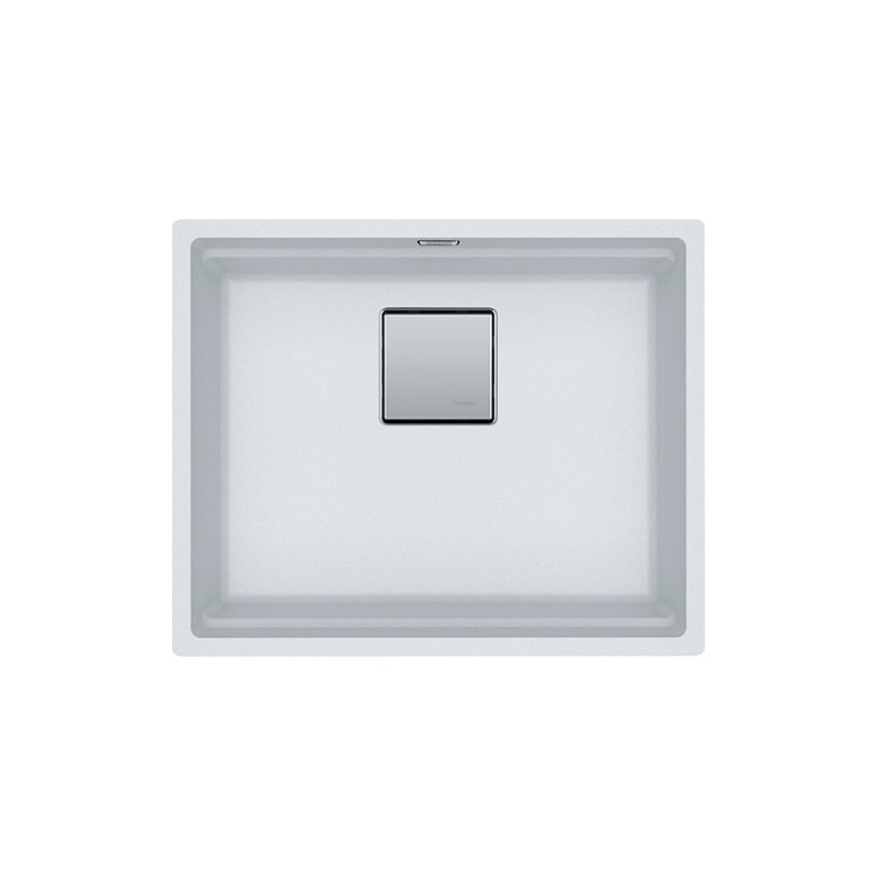 Franke Kubus 2 KNG 110-52 Bianco Lavello Sottopiano Rettangolare