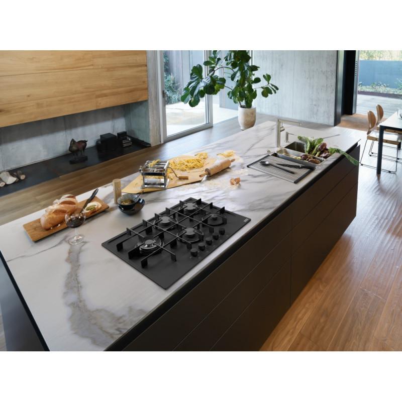 Franke MARIS FHMA 755 4G DCL MB C Nero Da Incasso 73 Cm Gas 5 Fornello(i)