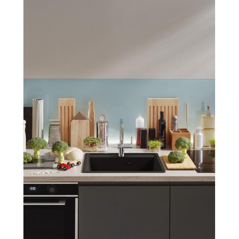 Franke MARIS MRG 610-52 TL Lavello Montato Su Piano Rettangolare Fragranito