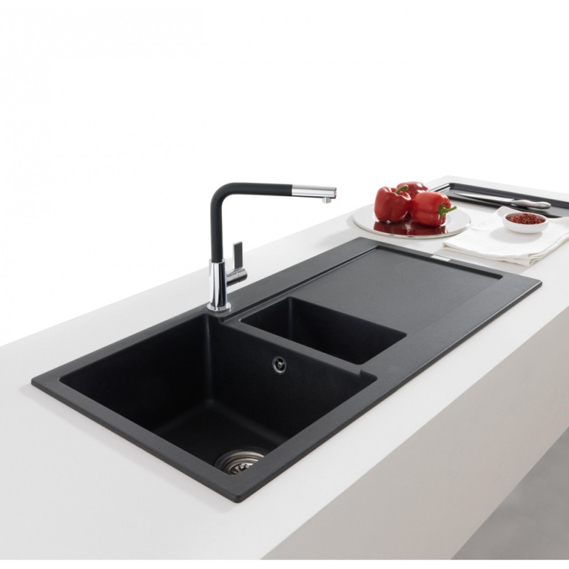 Franke MRG 651 Lavello Montato Su Piano Rettangolare Granito