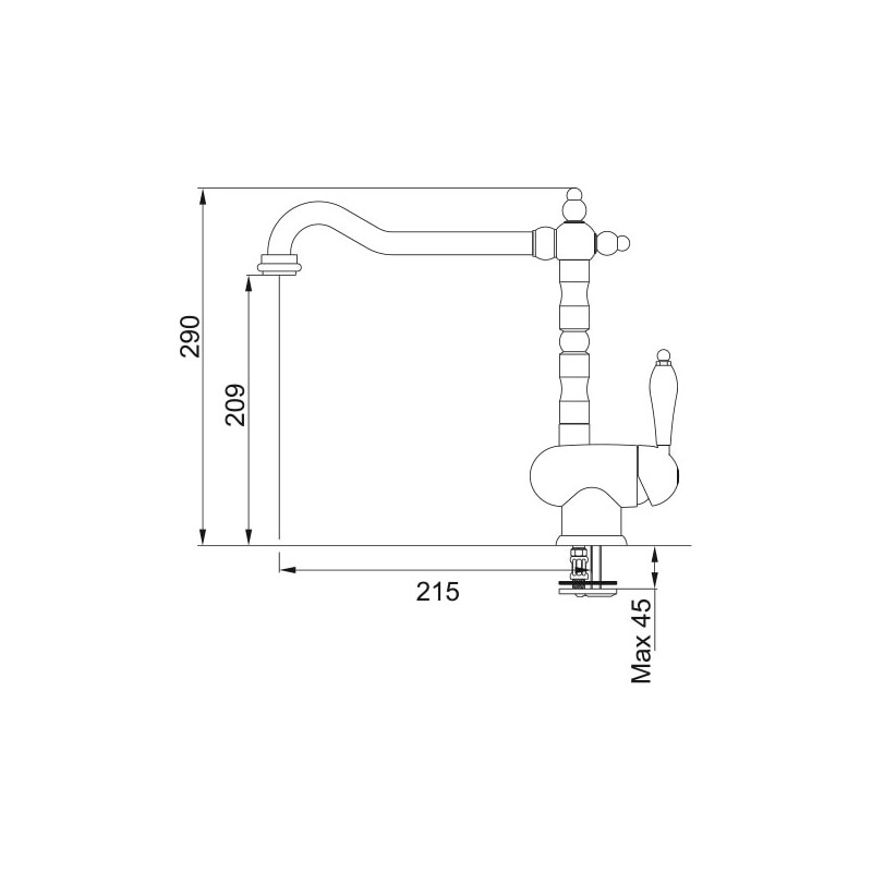 Franke Old England Bronzo