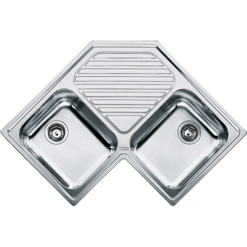 Franke PNX 621-E Lavello Montato Su Piano Angolo Acciaio Inox