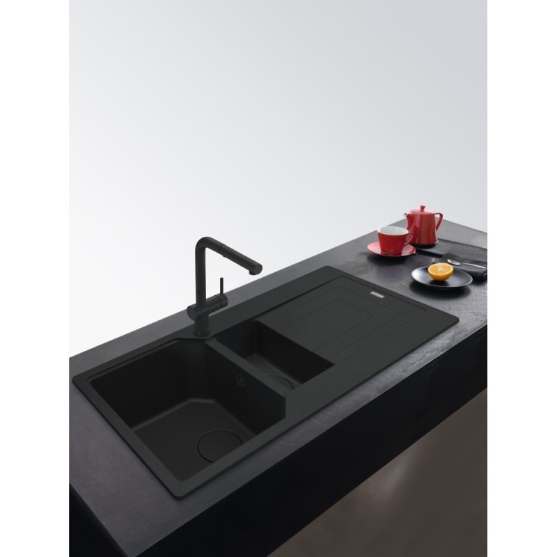 Franke Urban UBG 651-100 Lavello Montato Su Piano Rettangolare Fragranito