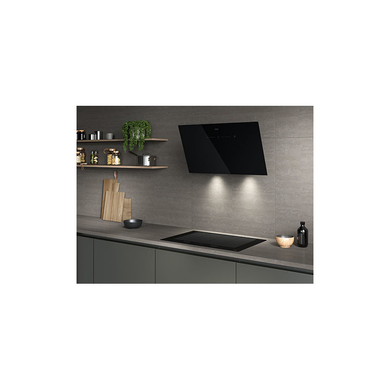 Franke V-AIR FVAS A80 BK Cappa Aspirante A Parete Nero 770 M³/h A+