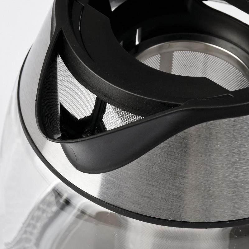 G3 Ferrari BolleBlu Bollitore Elettrico 1 8 L 2200 W Nero Acciaio Inox Trasparente