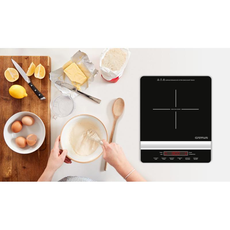 G3 Ferrari Dinamiko Nero Superficie Piana 29.5 Cm Piano Cottura A Induzione 1 Fornello(i)