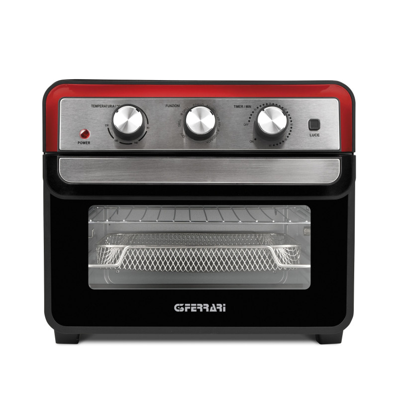 G3 Ferrari Friggisano 22L Singolo Indipendente 1700 W Friggitrice Ad Aria Calda Nero