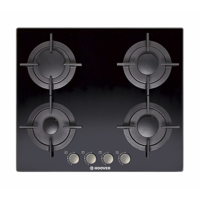 Hoover H-HOB 300 GAS HGV64SMCB Nero Da Incasso 4 Fornello(i)