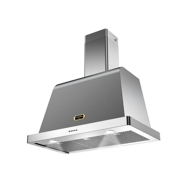 Lofra Dolcevita 120 Cappa Aspirante A Parete Acciaio Inox 800 M³/h A
