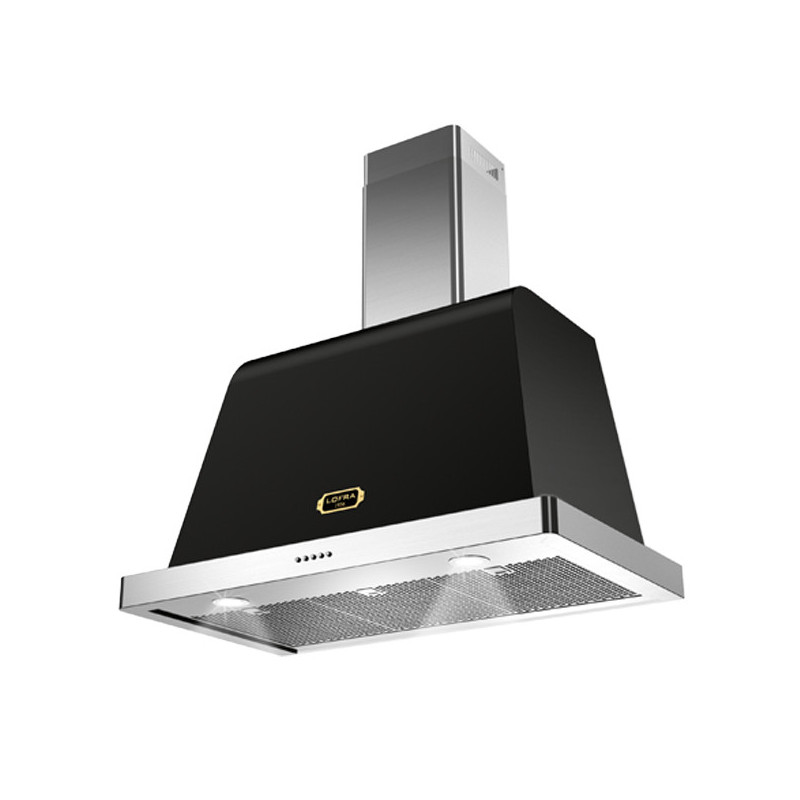 Lofra Dolcevita 60 Cappa aspirante a parete Nero Acciaio inox 800 m³/h A