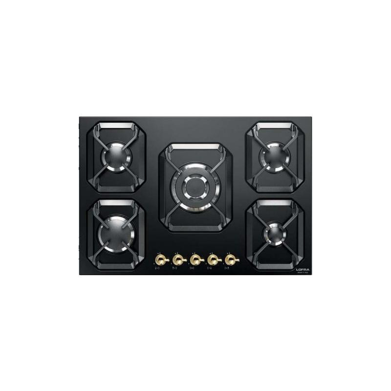 Lofra Dolcevita 75 Nero Da Incasso 70 Cm Gas 5 Fornello(i)